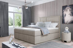 Кровать NORE Meron 01, 160x200 см, светло-коричневая
