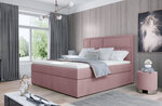 Кровать NORE Meron 16, 160x200 см, розовая