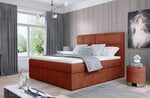 Кровать NORE Meron 04, 180x200 см, оранжевая