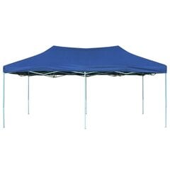 Раздвижная палатка, 3х6 м, синяя цена и информация | Беседки, навесы, тенты | kaup24.ee