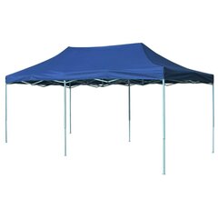 Раздвижная палатка, 3х6 м, синяя цена и информация | Беседки, навесы, тенты | kaup24.ee