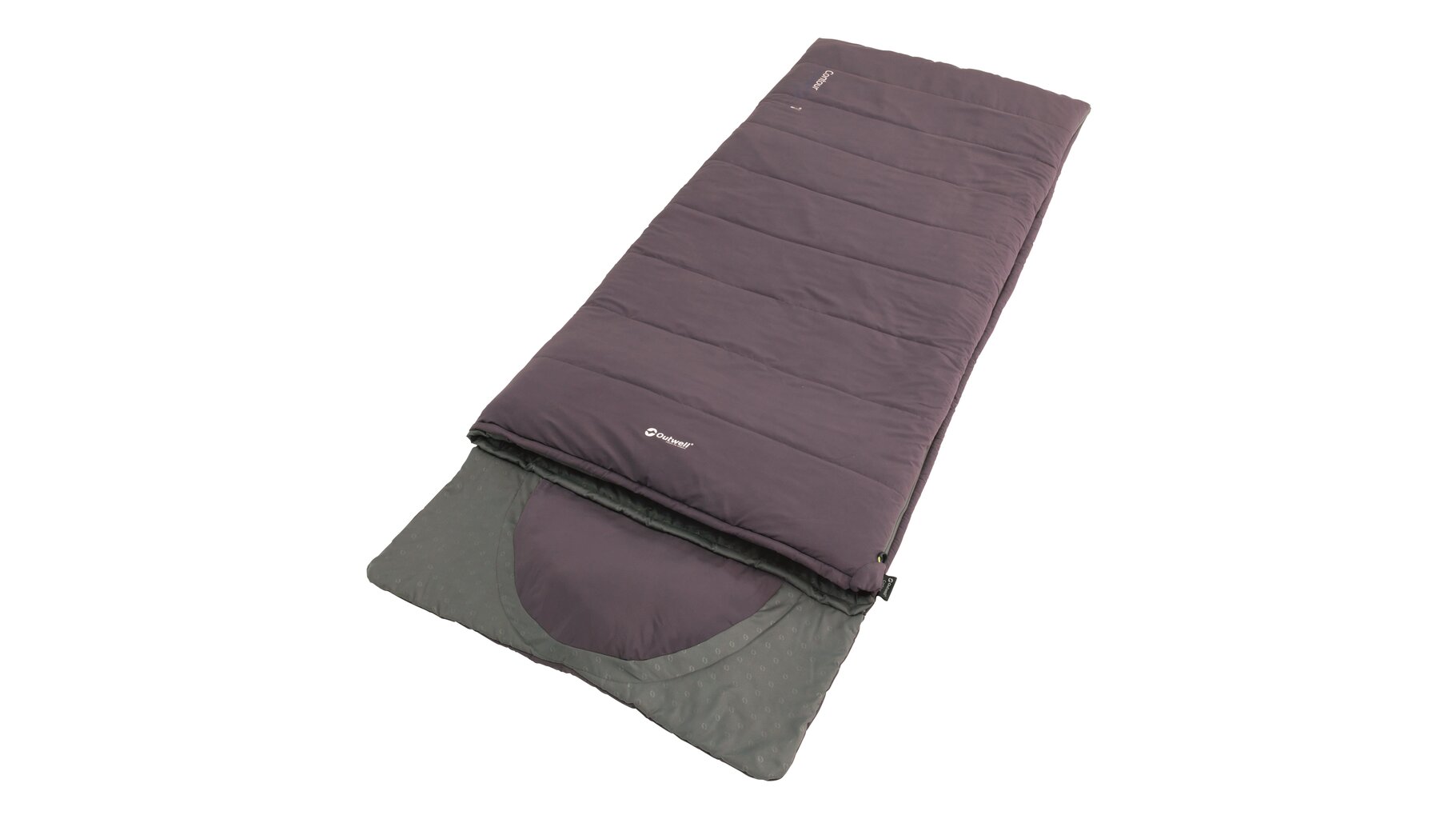 Magamiskott Outwell Contour Dark Purple R, lilla hind ja info | Magamiskotid | kaup24.ee