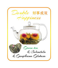 Китайский Цветущий чай "Двойное Счастье",  Blooming tea Double Happiness, 1 шт. цена и информация | Чай | kaup24.ee