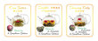 Blooming tea - Õitsev tee, 3 tüüpi - 6 tk hind ja info | Tee | kaup24.ee