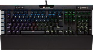 Mänguklaviatuur Corsair K95 RGB Platinum XT, must hind ja info | Klaviatuurid | kaup24.ee