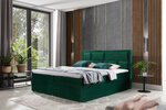 Кровать NORE Meron 09, 160x200 см, зеленая