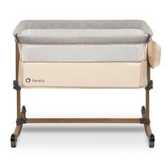 Кроватка Lionelo Leonie 3 in 1, Sand/Grey цена и информация | Манежи для детей | kaup24.ee