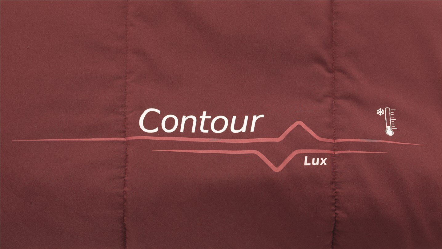 Magamiskott Outwell Contour Lux R, punane цена и информация | Magamiskotid | kaup24.ee