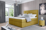 Кровать NORE Meron 13, 180x200 см, желтая