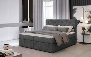 Кровать NORE Loree 04, 160x200 см, серая цена и информация | Кровати | kaup24.ee