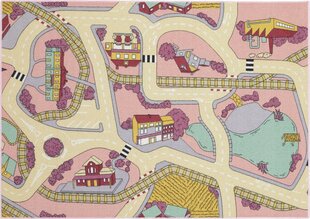 AW Rugs детский ковер Playtime Pink Sand 95x133 см цена и информация | Ковры | kaup24.ee