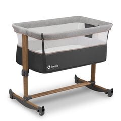 Кроватка Lionelo Leonie 3 in 1 , Grey/Stone цена и информация | Манежи для детей | kaup24.ee