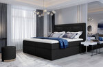 Кровать NORE Vivre 20, 160x200 см, черная