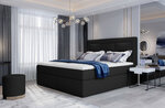 Кровать NORE Vivre 22, 160x200 см, черная