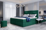 Кровать NORE Vivre 12, 160x200 см, темно-зеленая
