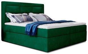Кровать NORE Vivre 09, 160x200 см, зеленая цена и информация | Кровати | kaup24.ee