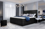Кровать NORE Vivre 18, 140x200 см, черная