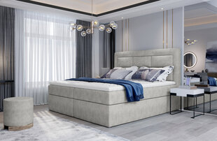Кровать NORE Vivre 02, 160x200 см, светло-бежевая цена и информация | Кровати | kaup24.ee