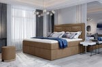 Кровать NORE Vivre 10, 140x200 см, светло-коричневая