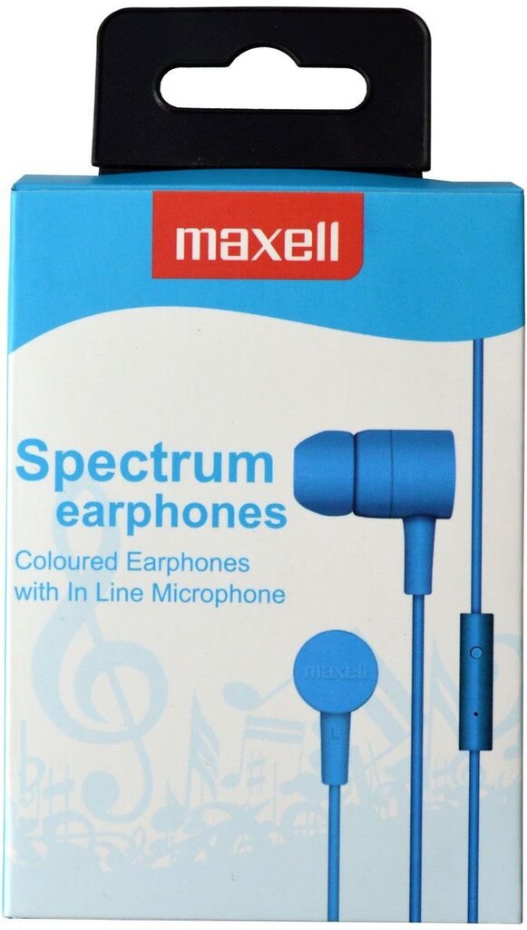Kõrvaklapid Maxell Spectrum, sinine hind ja info | Kõrvaklapid | kaup24.ee