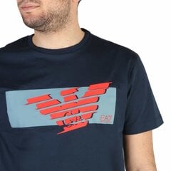 Футболка мужская Emporio Armani, синяя цена и информация | Мужские футболки | kaup24.ee