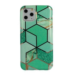 Telefoniümbris Cosmo Marble iPhone 12 Mini, roheline, D2 hind ja info | Telefoni kaaned, ümbrised | kaup24.ee