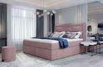 Кровать NORE Vivre 16, 140x200 см, розовая