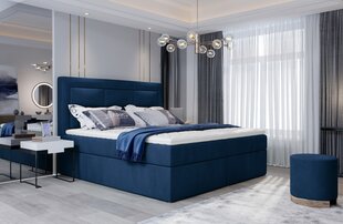 Кровать NORE Vivre 14, 160x200 см, синяя цена и информация | Кровати | kaup24.ee