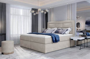 Кровать NORE Vivre 19, 160x200 см, кремовая цена и информация | Кровати | kaup24.ee