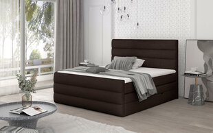Кровать NORE Cande 15, 180x200 см, темно-коричневая цена и информация | Кровати | kaup24.ee
