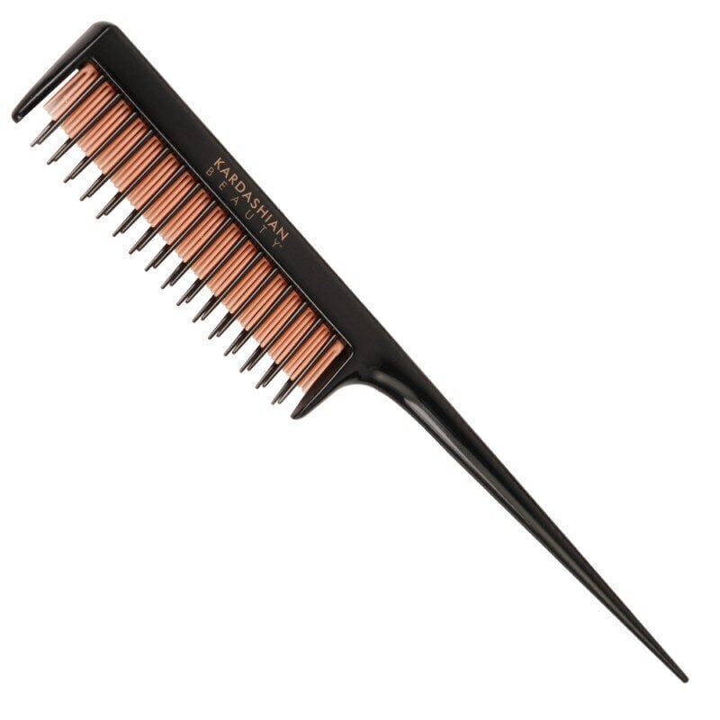 Tupeerimiskamm Kardashian Beauty Back Comb цена и информация | Juukseharjad, kammid, juuksuri käärid | kaup24.ee