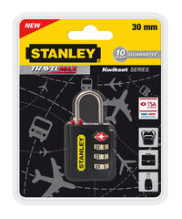 TSA S742-054 30mm STANLEY tabalukk цена и информация | Дверные замки | kaup24.ee