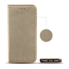 Raamatulaadne telefoniümbris Hallo Smart Magnet Book Case Samsung Galaxy A30s, kuldne hind ja info | Telefoni kaaned, ümbrised | kaup24.ee