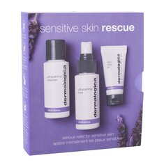 Набор Dermalogica Sensitive Skin Rescue: увлажняющий крем для лица, 10 мл + спрей для лица, 50 мл + средство для умывания, 50 мл цена и информация | Кремы для лица | kaup24.ee