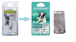 Parasiidivastane täpilahus koertele Vetocanis (kuni 10kg kehakaaluga) hind ja info | Toidulisandid ja parasiitide vastased tooted | kaup24.ee