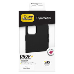 Telefoniümbris OtterBox Symmetry Black iPhone 12 Mini hind ja info | Telefoni kaaned, ümbrised | kaup24.ee