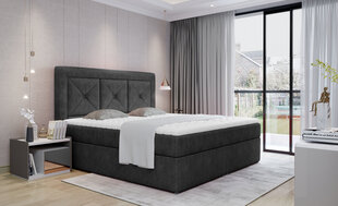 Кровать NORE Idris 07, 140x200 см, серая цена и информация | Кровати | kaup24.ee