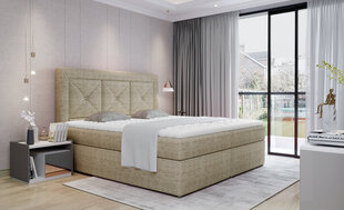 Кровать NORE Idris 02, 160x200 см, бежевая цена и информация | Кровати | kaup24.ee