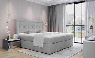 Кровать NORE Idris 08, 180x200 см, светло-серая цена и информация | Кровати | kaup24.ee