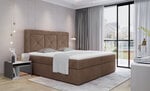 Кровать NORE Idris 10, 180x200 см, светло-коричневая