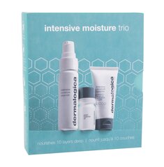 Komplekt Dermalogica Intensive Moisture Trio: näopuhastusvahend, 30 ml + näoõli, 4 ml + näokreem, 15 ml hind ja info | Näokreemid | kaup24.ee