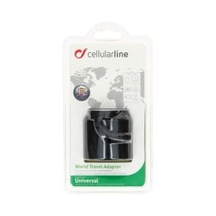 Universaalne reisiadapter (Euro,AUS,UK,USA) hind ja info | USB jagajad, adapterid | kaup24.ee