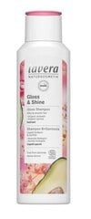 Juukseid silendav šampoon Lavera Gloss & Shine, 250 ml hind ja info | Šampoonid | kaup24.ee