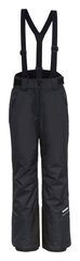 Утеплённые брюки для девочек Icepeak 80 гр CELIA JR 51005-4, черные цена и информация | Зимняя одежда для детей | kaup24.ee