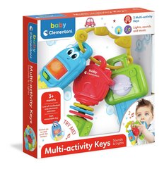 Игрушечные ключи со звуками и подсветкой Clementoni Baby, 17460 цена и информация | Игрушки для малышей | kaup24.ee