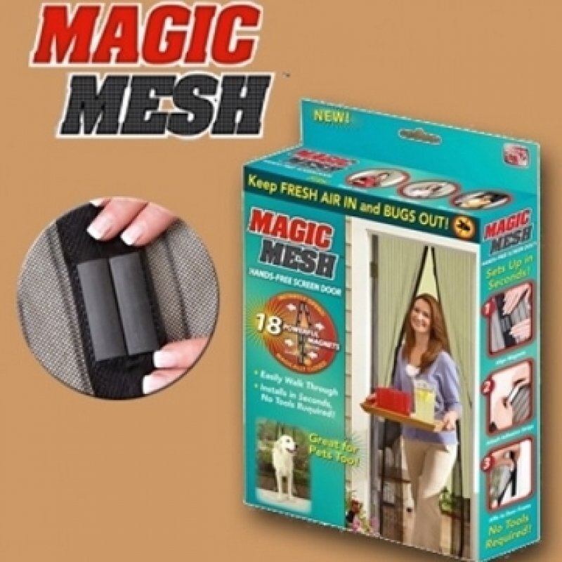 Magnetiline uksekardin putukatele Magic Mesh hind ja info | Sääsevõrgud, putukavõrgud | kaup24.ee