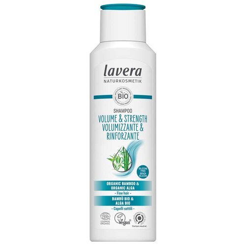 Volüümi andev šampoon Lavera Volume & Strength, 250 ml hind ja info | Šampoonid | kaup24.ee