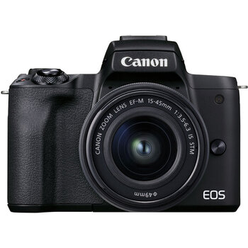 Canon EOS M50 Mark II 15-45 IS STM (Black) цена и информация | Фотоаппараты | kaup24.ee