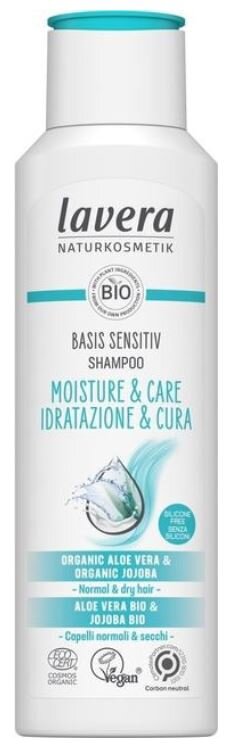 Niisutav šampoon Lavera Basis Sensitive, 250 ml цена и информация | Šampoonid | kaup24.ee