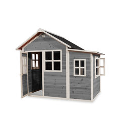 Деревянный домик EXIT Loft 150, серый цена и информация | Детские игровые домики | kaup24.ee